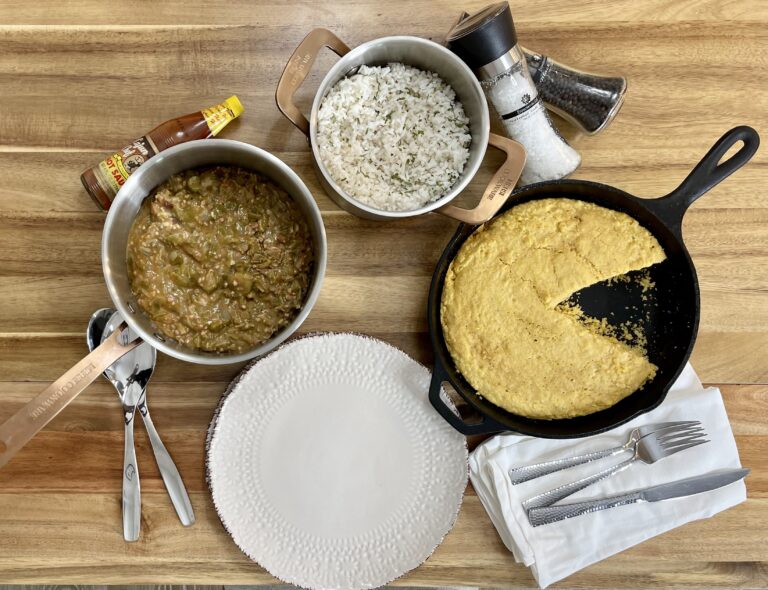 Southern Okra & Cornbread