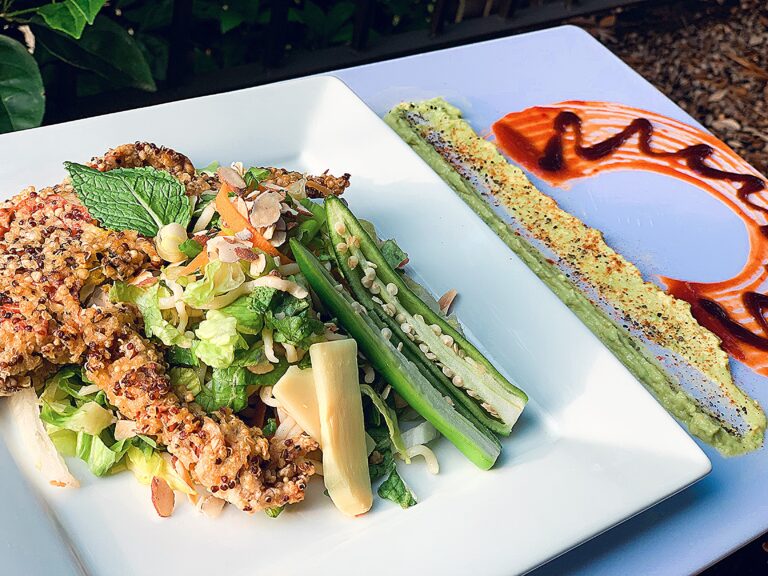 Quinoa Soft Shell Crab